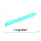 Aber 152,4mm Soviet M-10S barrel for KV-2 (Tamiya)