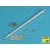 Aber German 7,5cm gun barrel /w muzzle brake for Panther Ausf.D/A& early G (Dragon, Italeri)