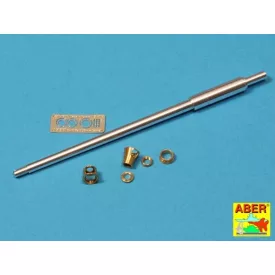   Aber Barrel for German 8,8cm Kw.K 43 (L/71) gun used on Tiger B Serien-Turm & Jagdpanther Late (Tamiya)