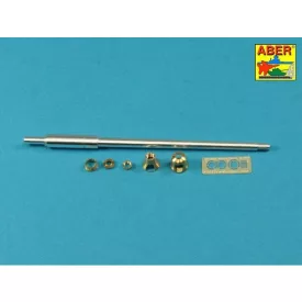   Aber German 88mm Barrel Kw.K 43/3 L/71 (Early version) Tiger B Porshe - Turm late; Tiger B Serien - Turm early Jagdpanther middle (Tamiya)