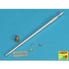 Aber German 7,5cm KwK 42 L/70 gun barrel /w muzzle brake for Panther Ausf.G - Late & Panther II (Tamiya, Amusing Hobby)