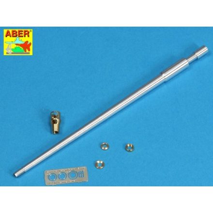 Aber German 7,5cm KwK 42 L/70 gun barrel with muzzle brake for Panther Ausf.G - Late production (Dragon)