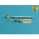 Aber German StuK.40 L/48 7,5cm barrel with middle muzzle brake for StuG. III Ausf.G middle (Tamiya, Dragon)