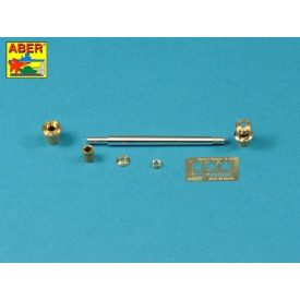   Aber German StuK.40 L/48 7,5cm barrel with late muzzle brake for StuG. III Ausf.G late and StuG. IV early (Tamiya, Dragon)