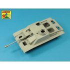 Aber German StuK.40 L/48 7,5cm barrel with late muzzle brake for StuG. III Ausf.G late and StuG. IV early (Tamiya, Dragon)