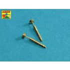 Aber German tank MG 34 machine gun barrels