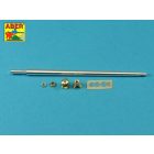 Aber German 88mm PaK 43/3 L/71 barrel for Jagdpanther Ausf.G1 early (Dragon)