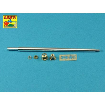 Aber German 88mm PaK 43/3 L/71 barrel for Jagdpanther Ausf.G1 early (Dragon)