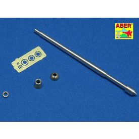   Aber German 7,5cm barrel for KwK 40 L/43 early model single baffle muzzle brake for Pz.Kpfw. IV Ausf.F2 (Dragon)