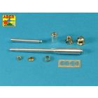 Aber German 88mm KwK 36 L/56 Tiger I (Early model) barrel (Dragon)