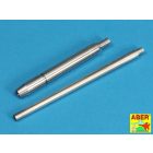 Aber German 128mm PaK 44 (80) L/55 gun barrel for Sd.Kfz. 186 Jagdtiger (Tamiya)