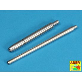   Aber German 128mm PaK 44 (80) L/55 gun barrel for Sd.Kfz. 186 Jagdtiger (Tamiya)