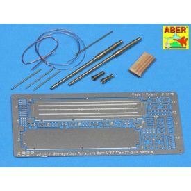   Aber German spare 2cm L/65 Flak 38 gun barrels with storage box