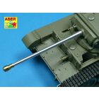 Aber 76,2 Ordinance Q.F. 3-in. 17 PDR. Mk. II barrel with muzzle  brake for A34 Comet (Bronco)