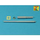 Aber German 88mm Kw.K 43 L/71 (two part) E-50 and Panther II Barrel (Trumpeter, Amusing Hobby)