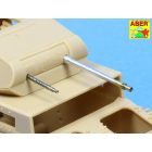 Aber Barrels set Kw.K. 30 & MG 34 for German Light tanks Pz.Kpfw. II, Ausf.A-F