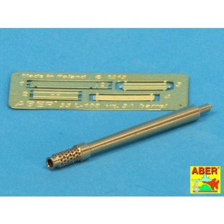 Aber 3,7cm KwK.34(t) or vz.34 barrel for Pz.35(t) tank or Skoda LT vz. 35