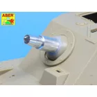 Aber German 15 cm StuH 43 barrel for Stu.Pz. IV Brummbar mid & late production (Tamiya)