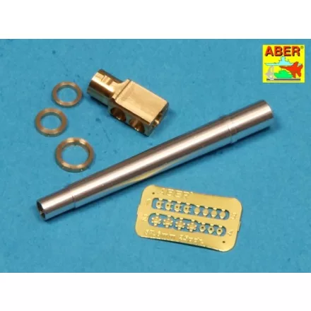Aber Late barrel MK2 with muzzle brake to British 25 pdr