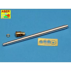   Aber U.S. 76 mm M1A2 barrel with muzzle brake for Sherman M4 & M18 Hellcat (Academy, AFV Club)