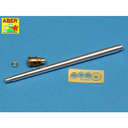 Aber U.S. 76 mm M1A2 barrel with muzzle brake for Sherman M4 & M18 Hellcat (Academy, AFV Club)