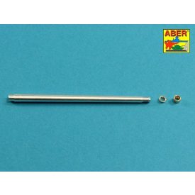   Aber US 76mm M1A2 Barrel with thread protector for Sherman M4 series tanks