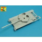 Aber 125 mm 2A46M-5 Barrel for Russian main battle tank T-90A (Meng Model, Trumpeter, Zvezda)