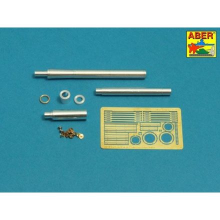 Aber 125 mm 2A46M-2 Barrel for Russian main battle tanks T-72B1, T-80B, BV, BVD, T-90 (Trumpeter, Zvezda)