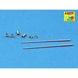   Aber Set of barrels for BMPT Terminator Russian Fire Support Combat Vehicle 2 x 2A42 30mm, 2 x AG-17D 30mm (Zvezda)