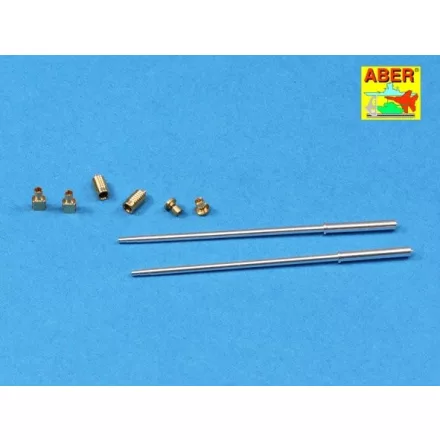 Aber Set of barrels for BMPT Terminator Russian Fire Support Combat Vehicle 2 x 2A42 30mm, 2 x AG-17D 30mm (Zvezda)