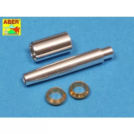 Aber 75mm KwK 37 L/24 barrel for Pz.Kpfw.III Ausf.N & Pz.Kpfw.IV Ausf.A, Ausf.B, Ausf.C, Ausf.D, Ausf.E, Universal set (Academy, Cyber-Hobby, Dragon, Italeri, Tamiya, Trumpeter, Zvezda)