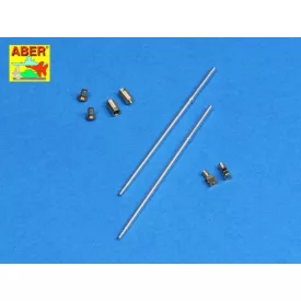   Aber Set of barrels for Russian BMPT 'Terminator' Fire Support Combat Vehicle 2 x 2A45 mm, 2 x AGS-17 30mm (Meng Model)