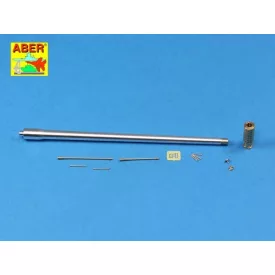   Aber Armament for Soviet JS-7 Heavy Tank (With long muzzle brake) 1x130mm, 2x14,5mm, 6x7,62mm (Trumpeter)
