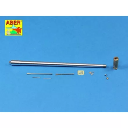 Aber Armament for Soviet JS-7 Heavy Tank (With long muzzle brake) 1x130mm, 2x14,5mm, 6x7,62mm (Trumpeter)