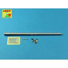   Aber Armament for Russian Main Battle Tank T-14 ARMATA barrel for 125 mm 2A82-1M cannon & barrel for 12,7 mm Kord AA MG (Takom, Zvezda)