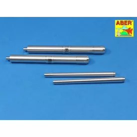   Aber German 128mm L/61 barrels for anti-aircraft1 2,8 cm FlaK 40 Zwilling (Takom)