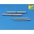 Aber German 128mm L/61 barrels for anti-aircraft1 2,8 cm FlaK 40 Zwilling (Takom)