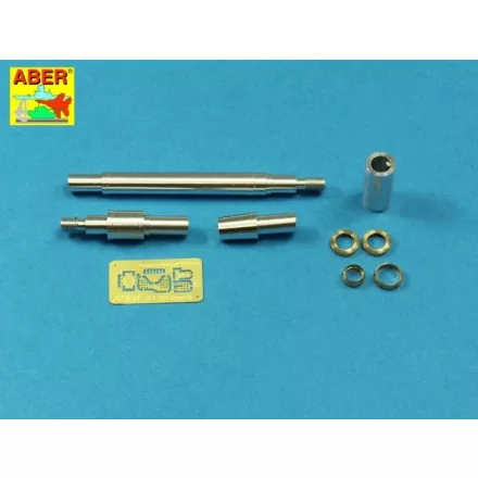 Aber 120 mm L/44 Smoothbore gun barrel for Type 10 Tank Lufa do czołgu JGSDF Type 10 (Tamiya)