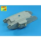 Aber Barrels for British Mk.I Female Tank (Takom)
