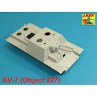 Aber Armament for Soviet KV-7 Model 1941 or Object 227 (Trumpeter)