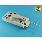 Aber German 88mm KwK 43 L/71 "one part" Barrel for Panther II (Amusing Hobby)