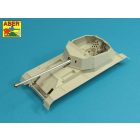 Aber Barrel for British 17pdr Self-propelled Anti-Tank gun "Archer" (Tamiya)