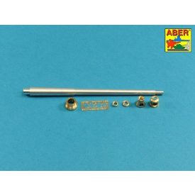   Aber 10,5cm Kw.K L/70 barrel with double baffle muzzle brake for German Pz.Kpfw.VII Löwe (VK 70.01) (Amusing Hobby)