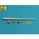 Aber 10,5cm KwK L/70 barrel with perforated muzzle brake for Pz.Kpfw.VII Löwe or VK 7201(K)  (Amusing Hobby)