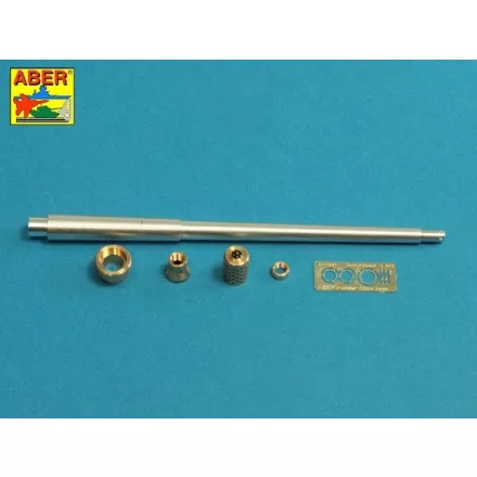 Aber 10,5cm KwK L/70 barrel with perforated muzzle brake for Pz.Kpfw.VII Löwe or VK 7201(K)  (Amusing Hobby)