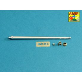   Aber 7,5cm gun barrel with single baffle muzzle brake for German tank VK3002(DB) (Amusing Hobby)