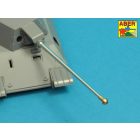 Aber 7,5cm gun barrel with single baffle muzzle brake for German tank VK3002(DB) (Amusing Hobby)