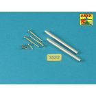 Aber Barrels for British WWI tank Mk.I Male (Takom)