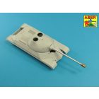 Aber Armament for Soviet heavy tank T10 122mm D-25TA gun barrel & 12,7mm Coaxial DShK MG (Trumpeter)