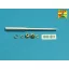 Aber KwK 36 L/56 88mm Barrel for German Late Tiger I (Trumpeter)